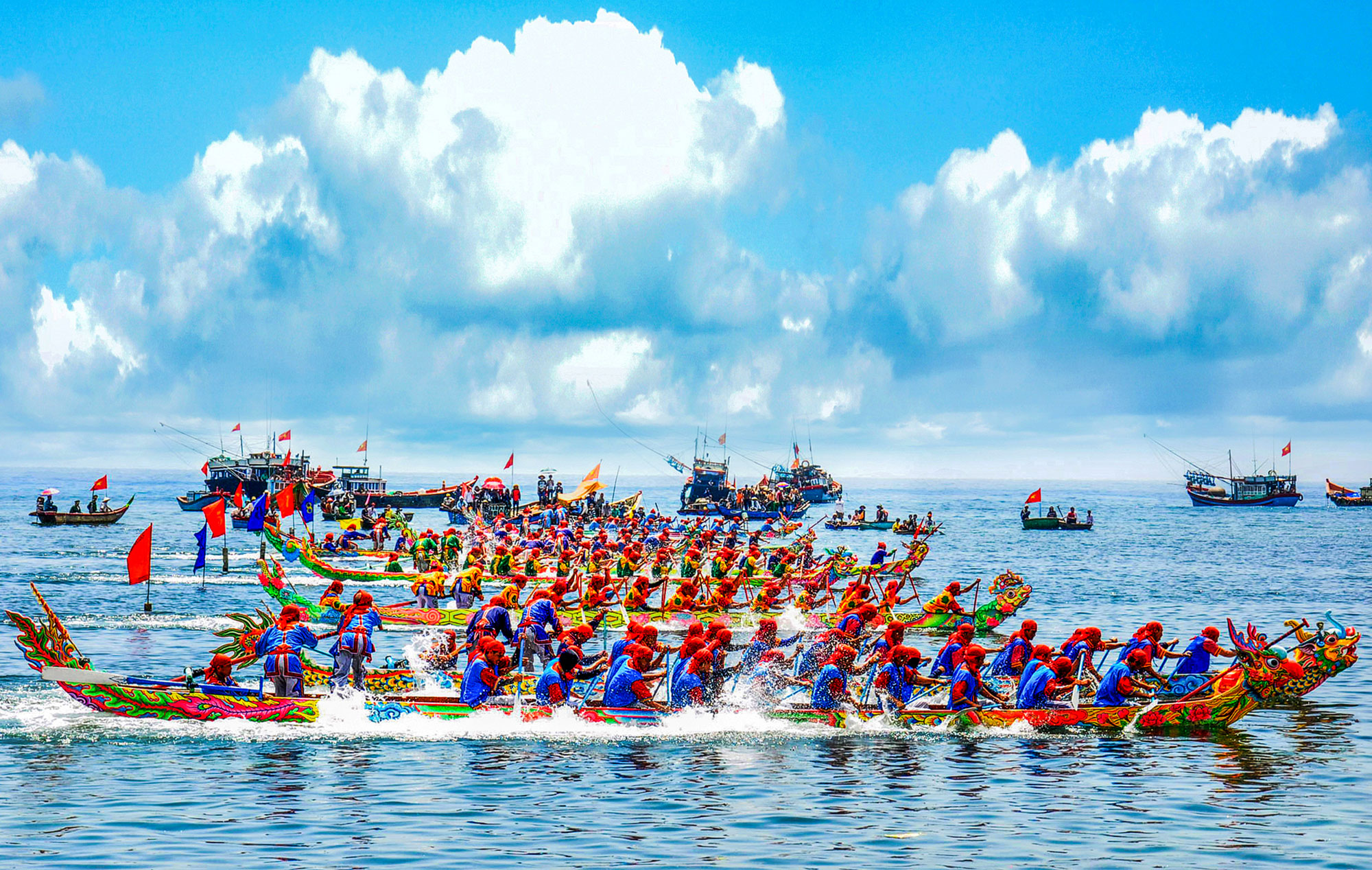 hoi dua thuyen mung xuan hon 200 nam o que huong hai doi hoang sa - 2