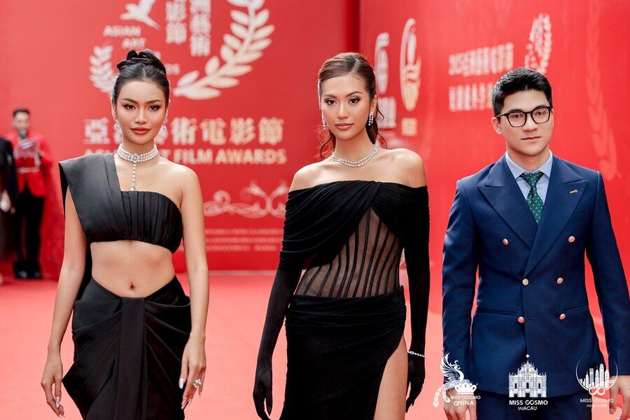 Top 2 Miss Cosmo 2024 công du Trung Quốc, ngồi ghế giám khảo Miss Cosmo China - Hong Kong - Macau 2025 - 3