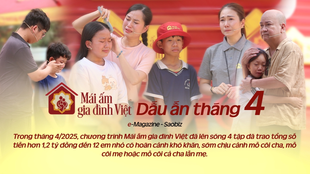 Mái ấm gia đình Việt: Dấu ấn tháng 4 - 1