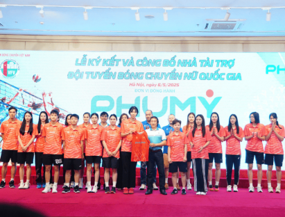 Tin trong nước - PHÚ MỸ - ĐƠN VỊ ĐỒNG HÀNH CÙNG ĐỘI TUYỂN BÓNG CHUYỀN NỮ VIỆT NAM