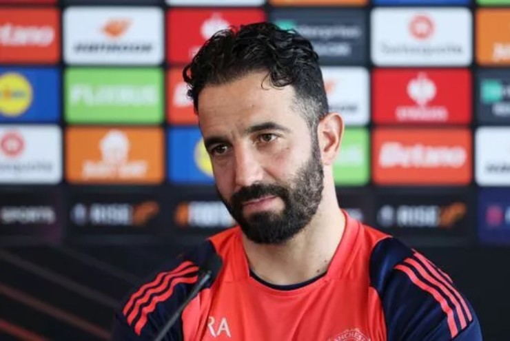 Họp báo MU - Bilbao: Amorim đáp trả Wenger, nói về tương lai Fernandes - 1