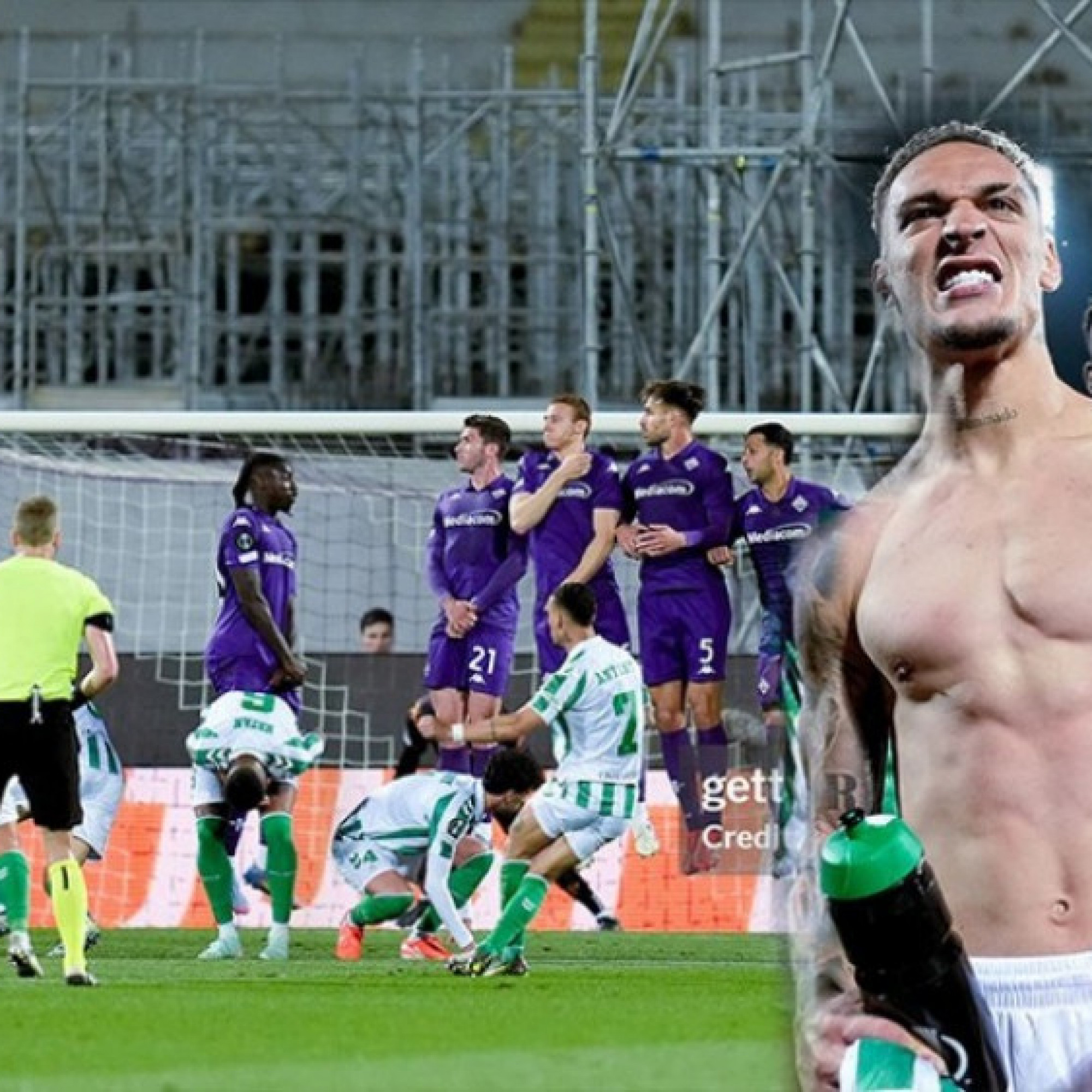  - Antony xé lưới De Gea bằng cực phẩm sút phạt, Real Betis bay vào chung kết Conference League