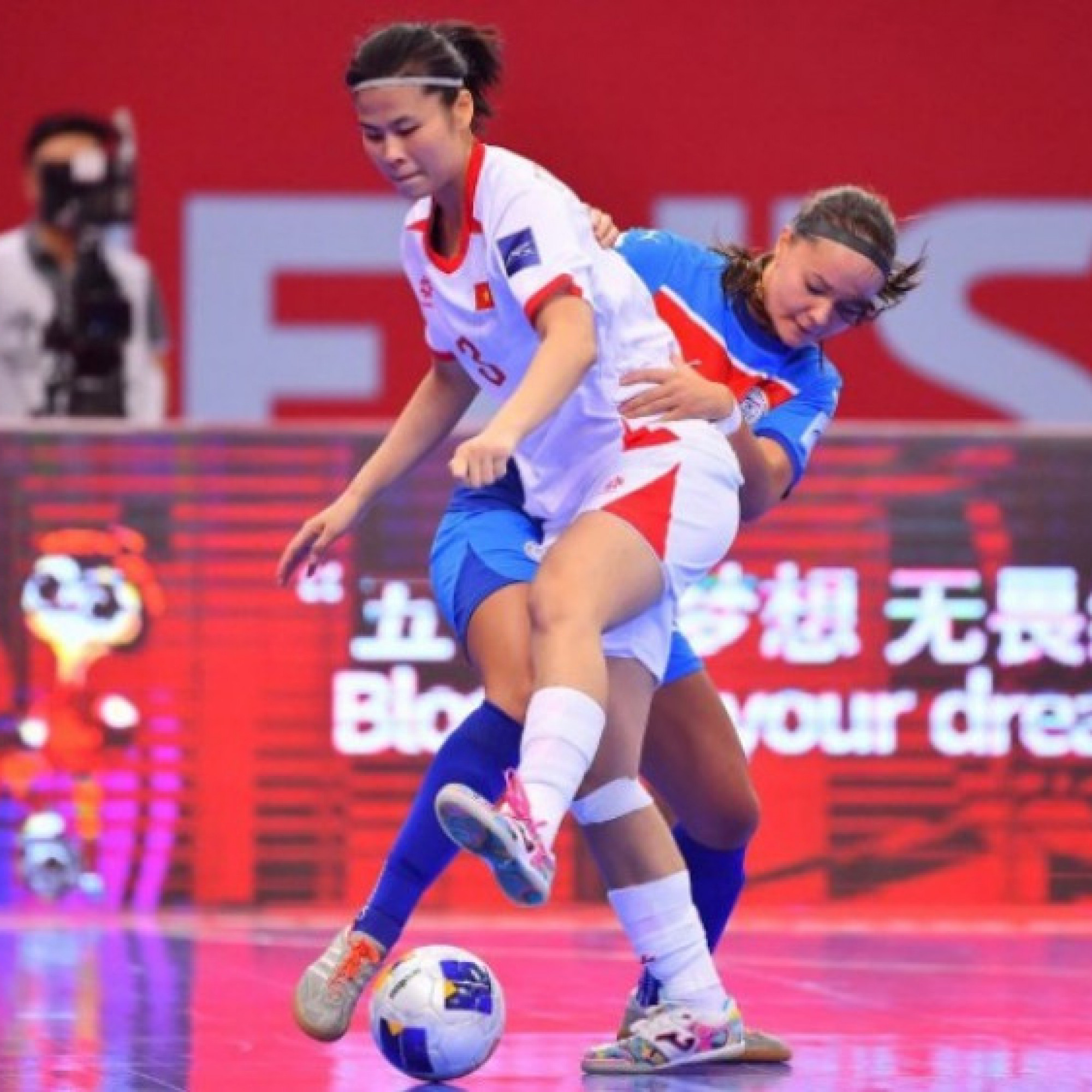  - Video futsal nữ Việt Nam - Philippines: Vượt khó thành công, hiệp hai hấp dẫn (Giải châu Á)