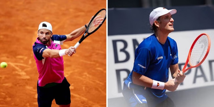 Trực tiếp tennis Rome Open ngày 3: Dimitrov bị loại, Sabalenka thắng dễ - 1