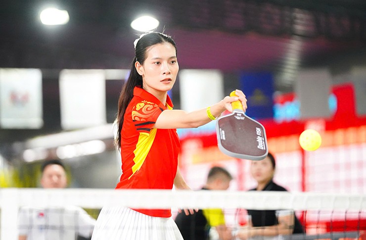 Hoa khôi Đặng Yến cùng dàn người đẹp so tài tại giải pickleball YBA HCM 2025 - 12