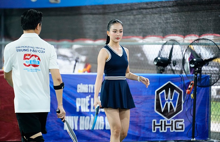 Hoa khôi Đặng Yến cùng dàn người đẹp so tài tại giải pickleball YBA HCM 2025 - 3