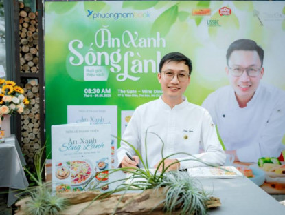 Ăn gì - Ra mắt sách “Ăn xanh sống lành”