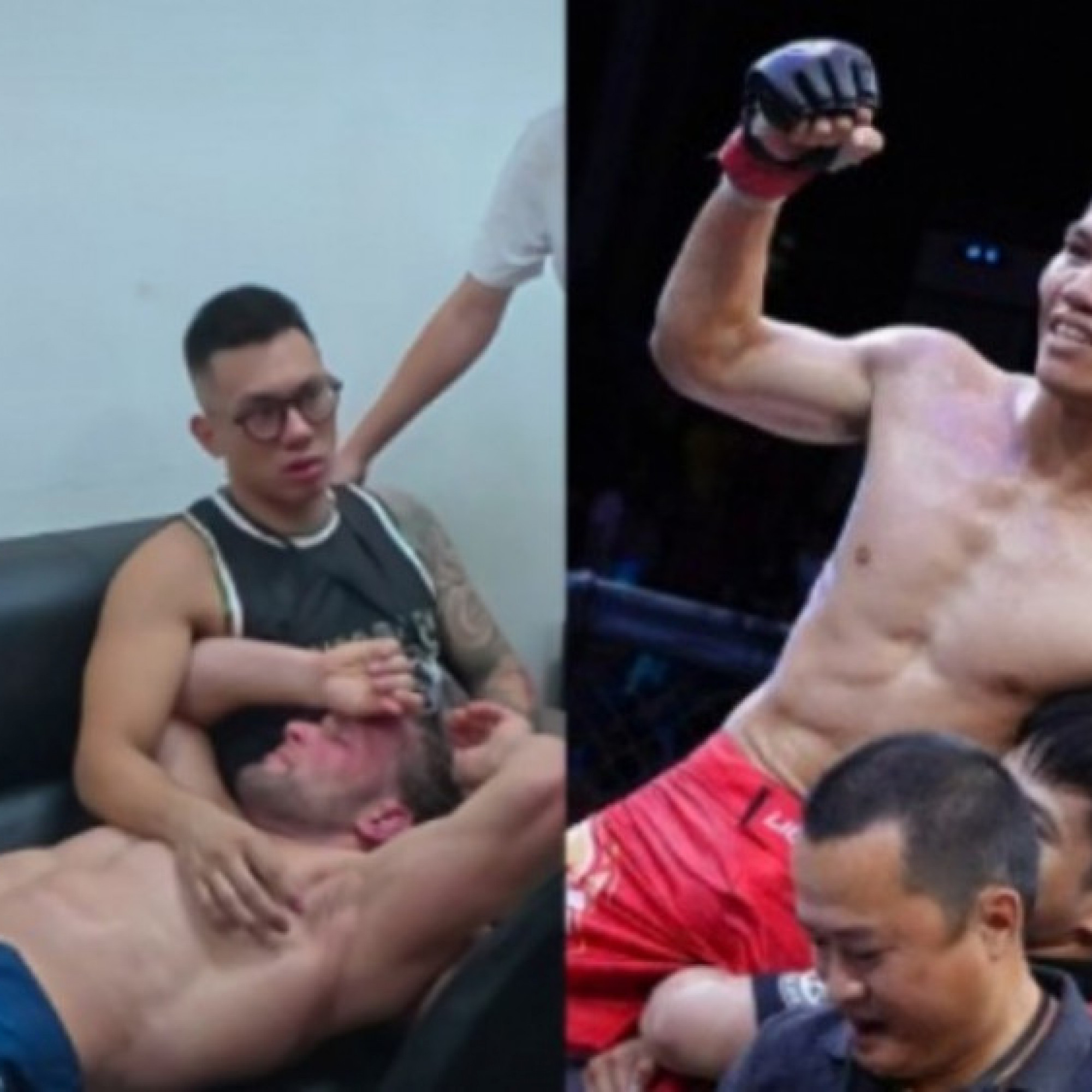  - Ông Tây Zakhar bị đánh phải vào viện cấp cứu, Công Minh nói ngắn gọn sau trận MMA Việt Nam