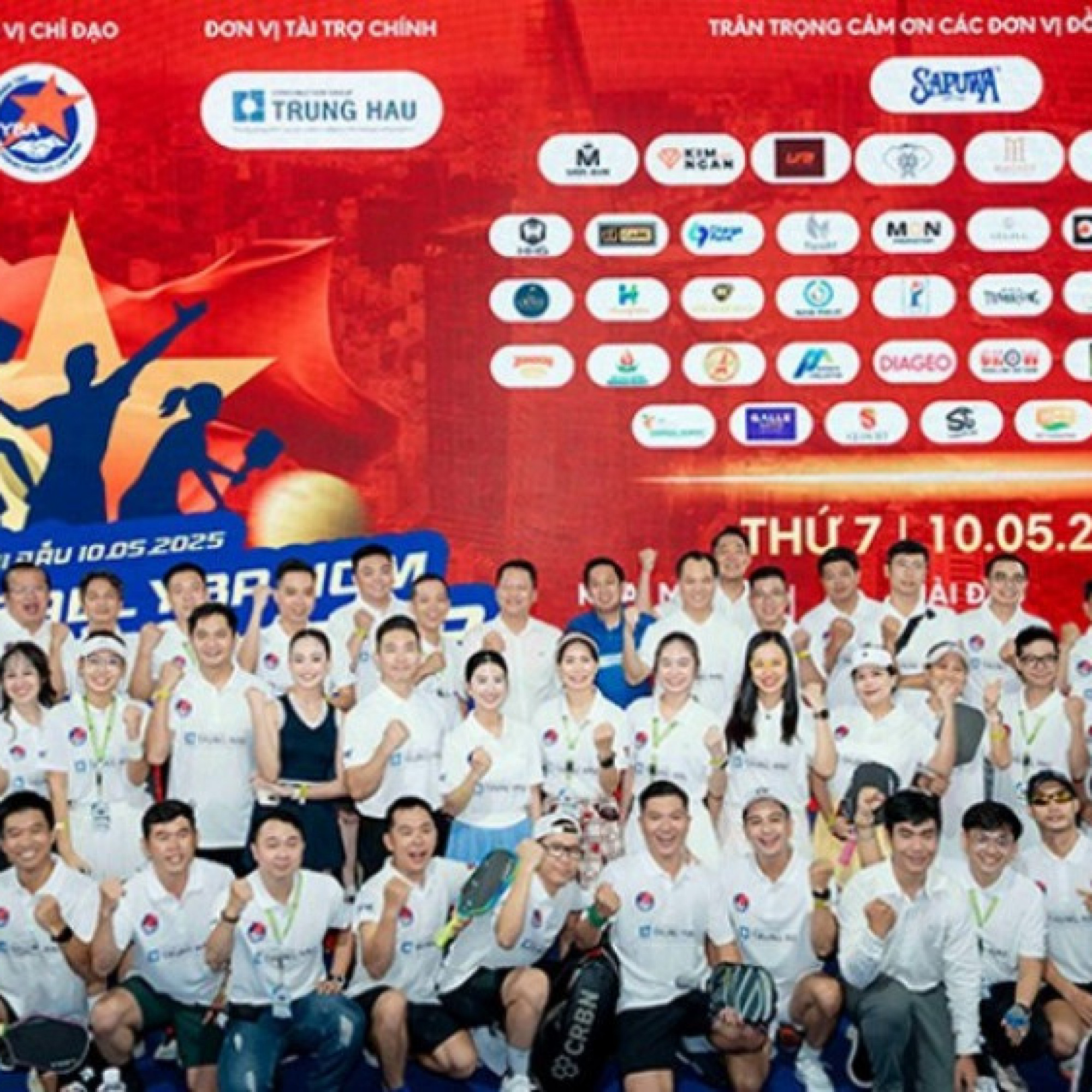  - Kịch tính đua vô địch nội dung Siêu Cúp tại giải Pickleball YBA HCM 2025 - Trung Hậu Cup