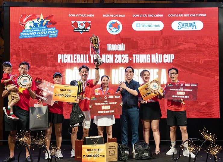 Kịch tính đua vô địch nội dung Siêu Cúp tại giải Pickleball YBA HCM 2025 - Trung Hậu Cup - 13