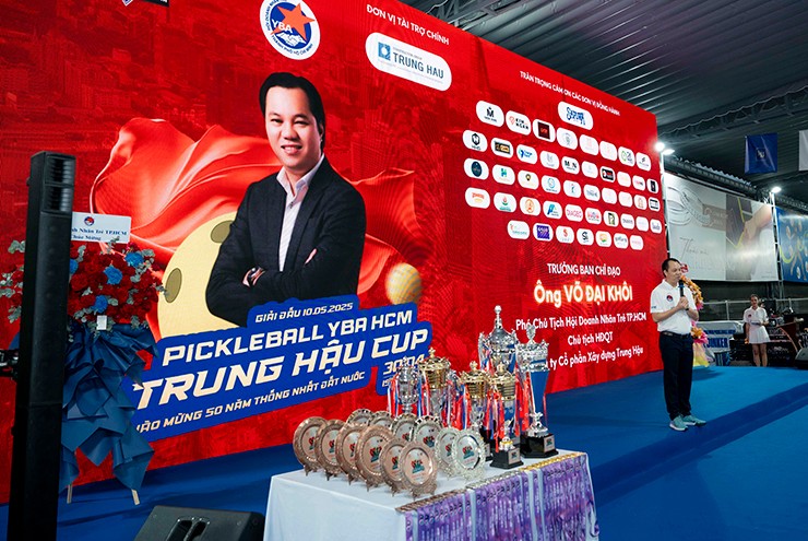 Kịch tính đua vô địch nội dung Siêu Cúp tại giải Pickleball YBA HCM 2025 - Trung Hậu Cup - 2