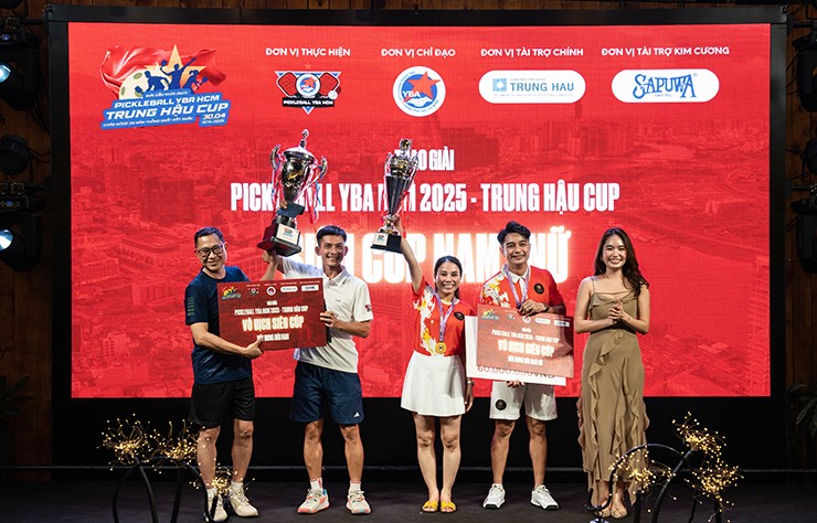 Kịch tính đua vô địch nội dung Siêu Cúp tại giải Pickleball YBA HCM 2025 - Trung Hậu Cup - 7