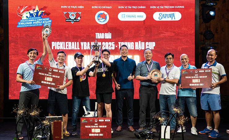 Kịch tính đua vô địch nội dung Siêu Cúp tại giải Pickleball YBA HCM 2025 - Trung Hậu Cup - 9