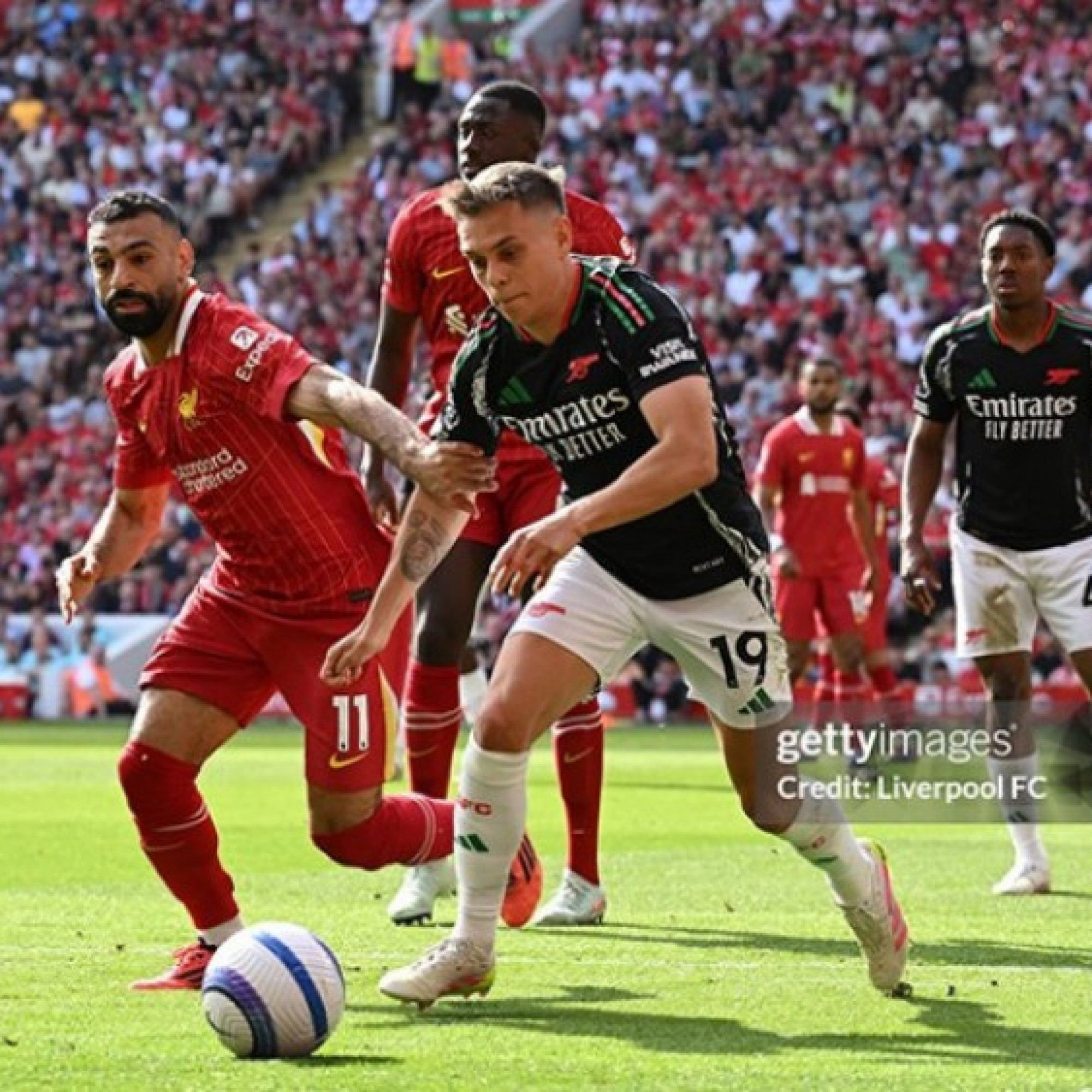  - Video bóng đá Liverpool - Arsenal: Kịch tính 4 bàn & thẻ đỏ (Ngoại hạng Anh)