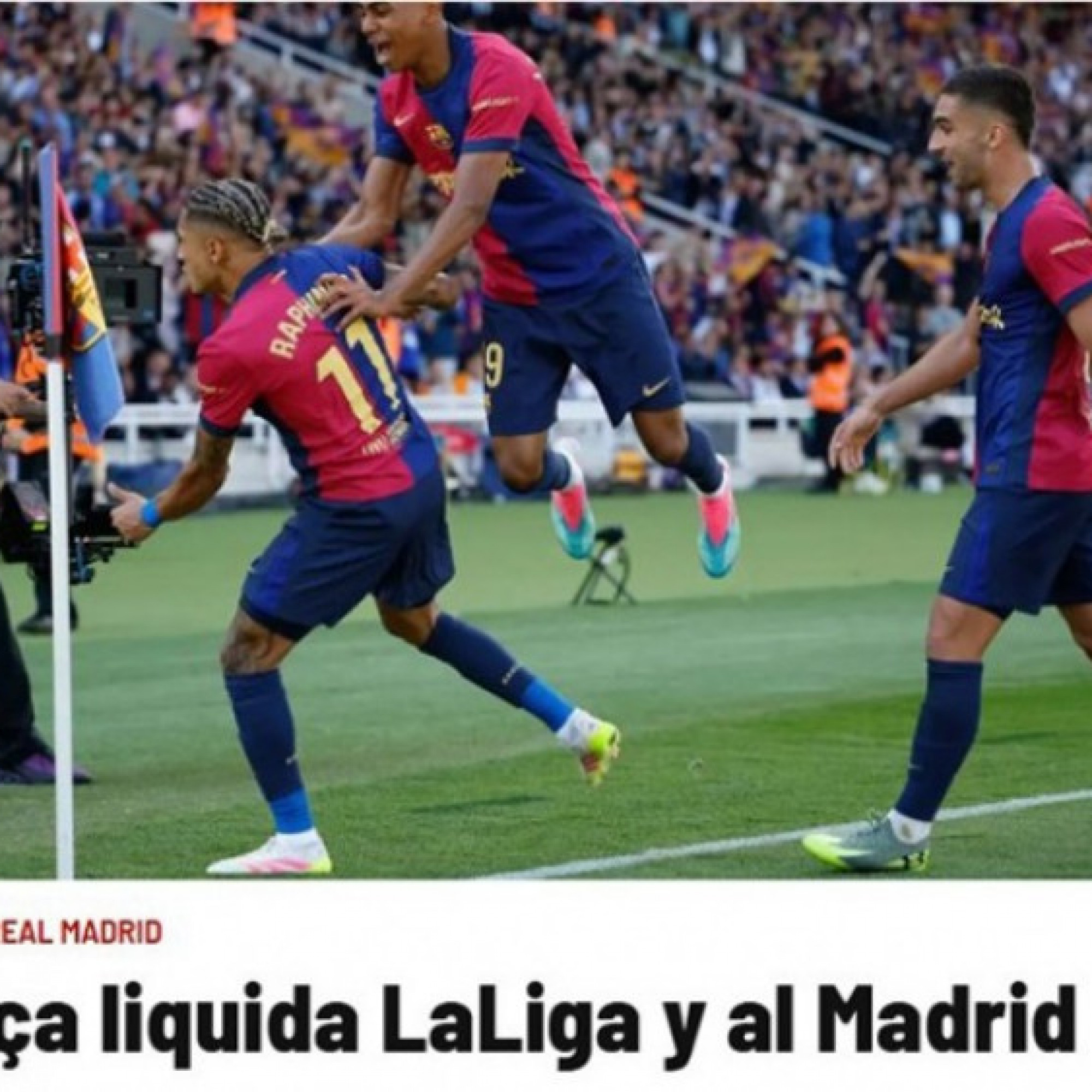  - Barcelona "kết liễu" Real: Báo Tây Ban Nha ví như cái kết buồn cho Ancelotti