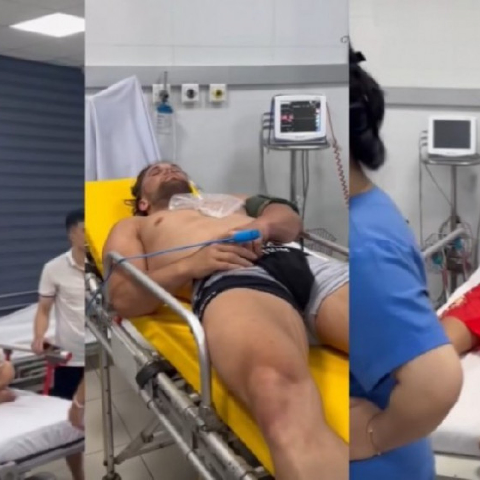  - Ông Tây Zakhar đi cấp cứu gặp võ sĩ nẹp cổ, rách mặt: Dư âm nóng hậu sự kiện MMA Việt