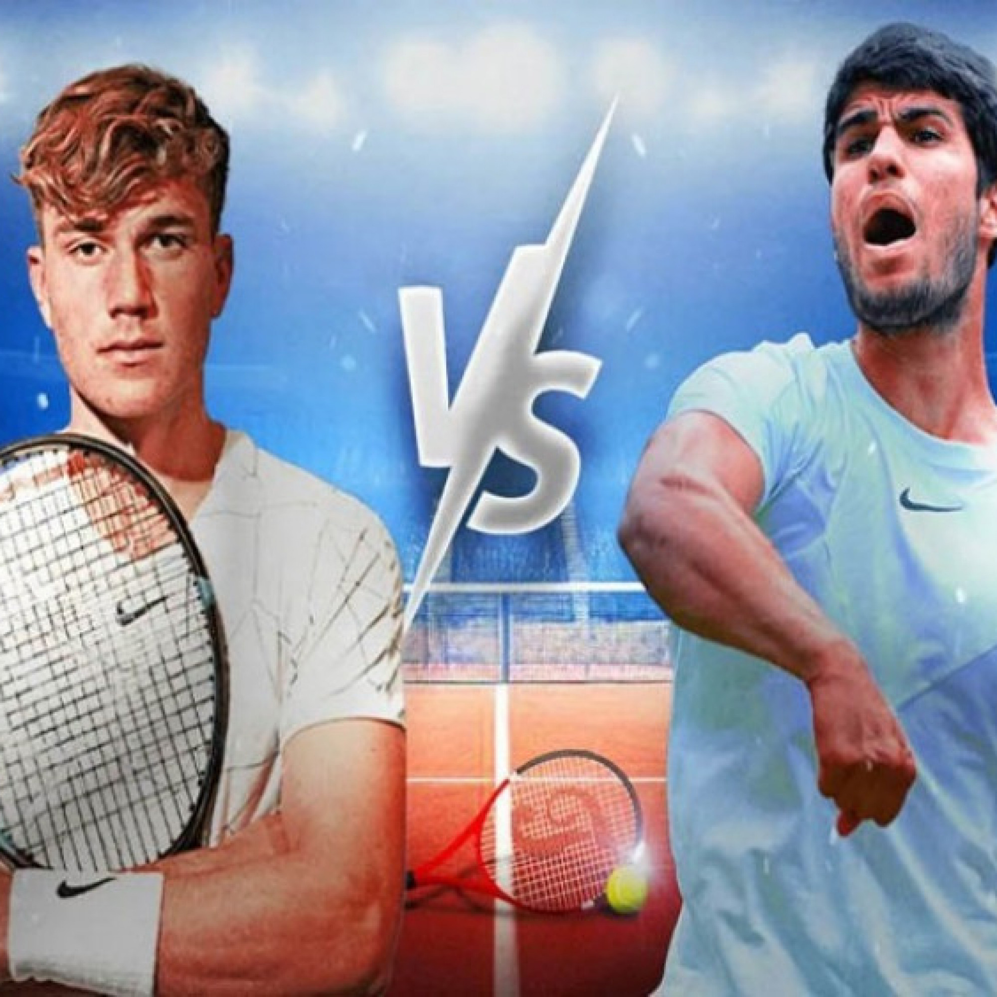  - Trực tiếp tennis Rome Open ngày 8: Alcaraz so tài Draper, Sabalenka đại chiến nhà vô địch Olympic