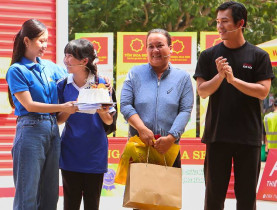  - Trương Minh Cường, Nguyễn Quang Hải, vợ chồng BigDaddy và nhiều nghệ sĩ tham gia Mái ấm gia đình Việt tại Bắc Giang