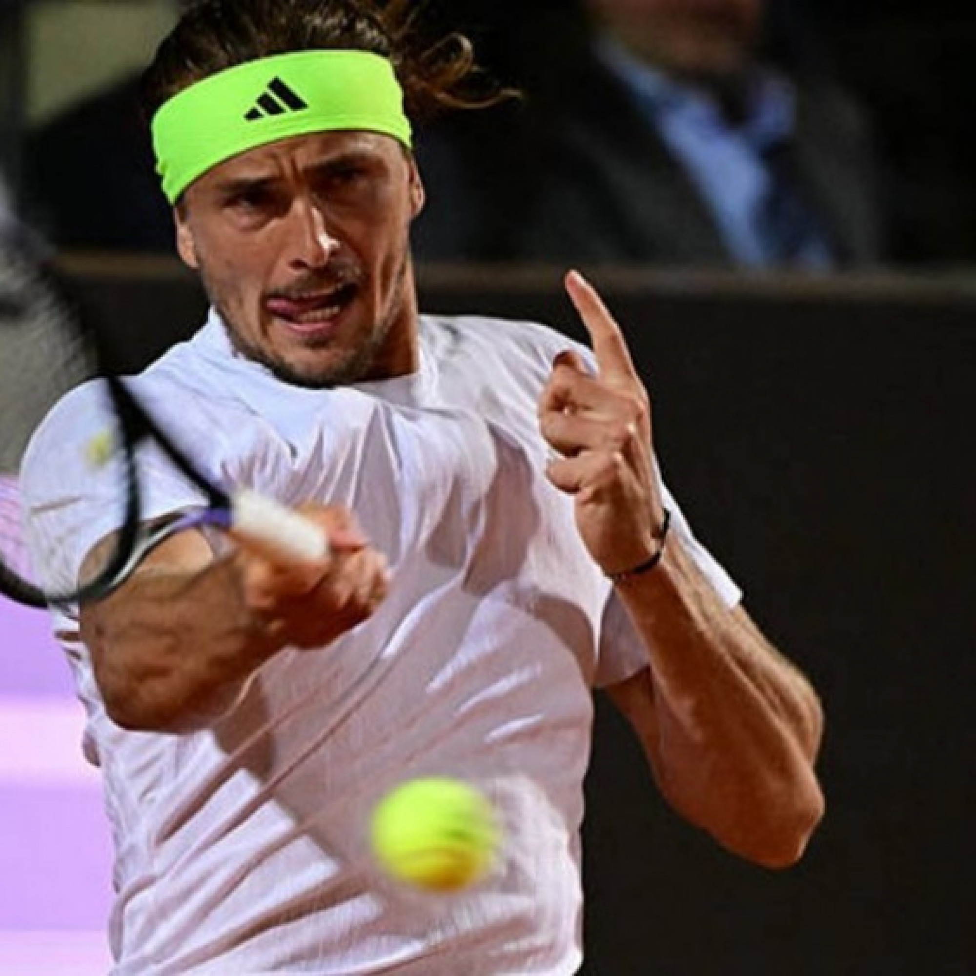  - Video tennis Zverev - Musetti: Tống tiễn đương kim vô địch (Rome Open)