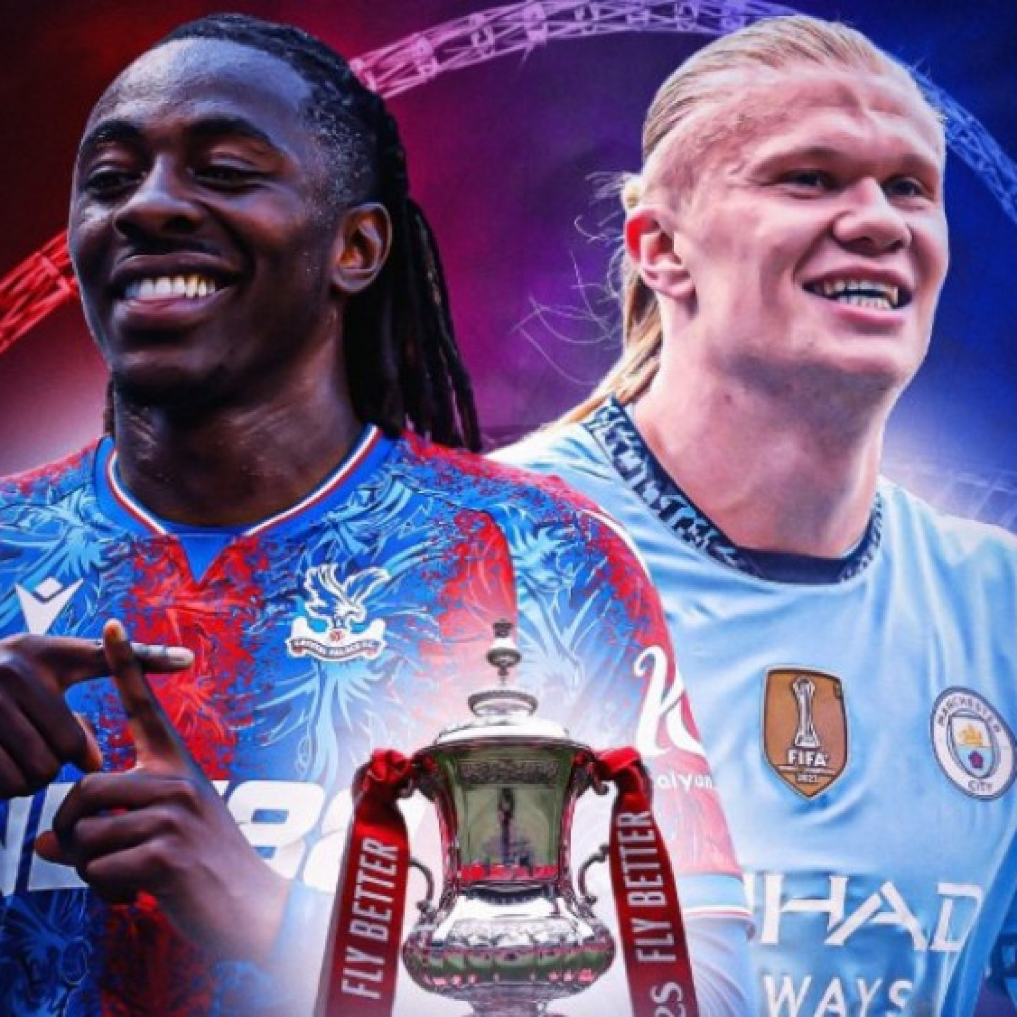  - Trực tiếp bóng đá Crystal Palace - Man City: Danh hiệu cứu vãn mùa giải (Chung kết FA Cup)