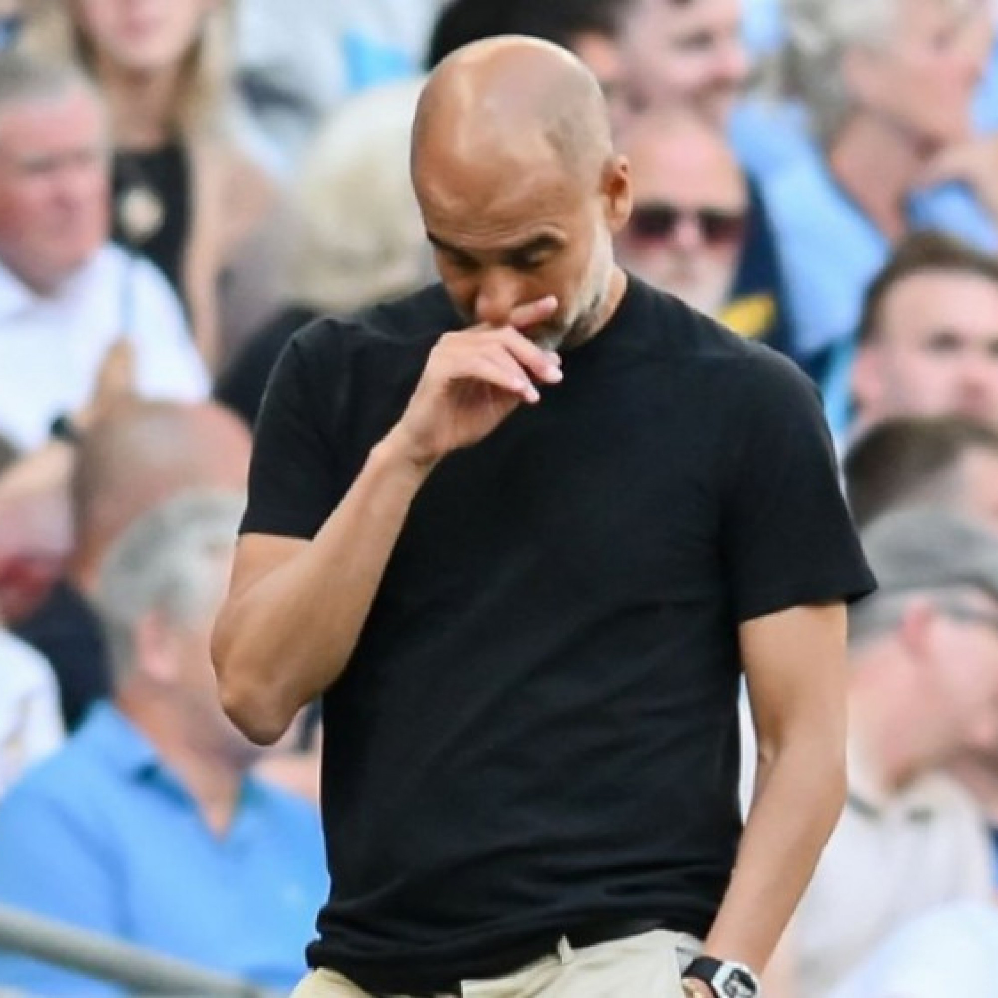  - Thua đau tại chung kết FA Cup: Pep Guardiola nói gì về cú đá phạt đền của Marmoush?