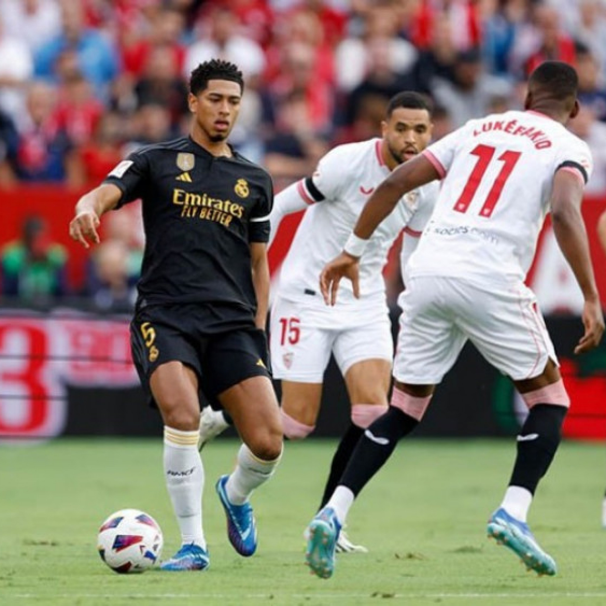 - Trực tiếp bóng đá Sevilla - Real Madrid: Mbappe nỗ lực đua Chiếc giày vàng châu Âu (La Liga)