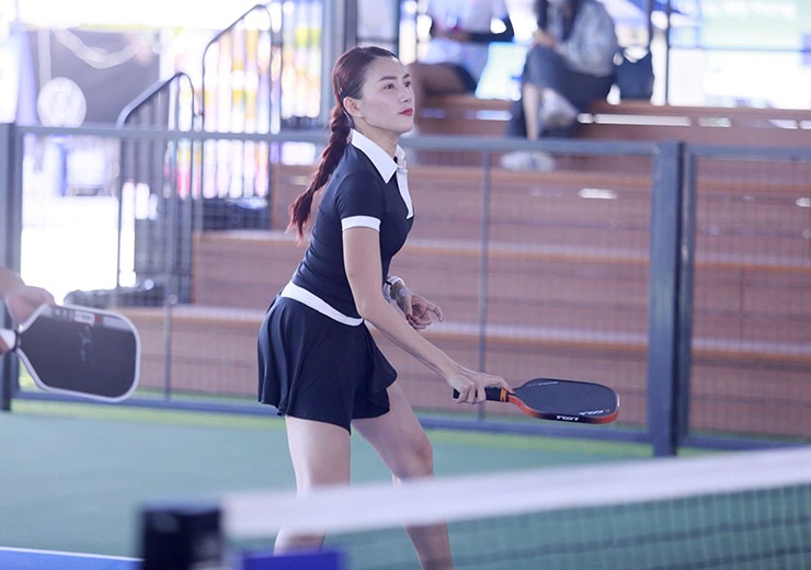 Hot girl Huyền Berry lại có danh hiệu pickleball, đọ tài dàn mỹ nhân tại D-Joy Tour - 12