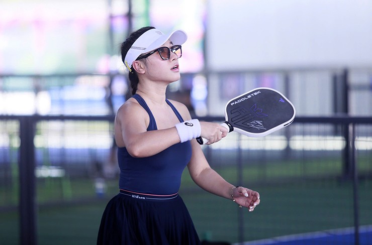 Hot girl Huyền Berry lại có danh hiệu pickleball, đọ tài dàn mỹ nhân tại D-Joy Tour - 6