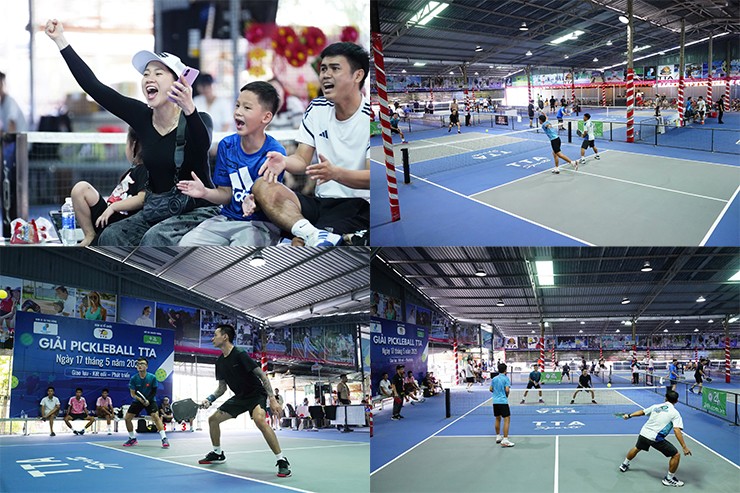 “Bóng hồng” cầu mây đấu các cao thủ pickleball nam, ngoạn mục giành giải 3 - 1