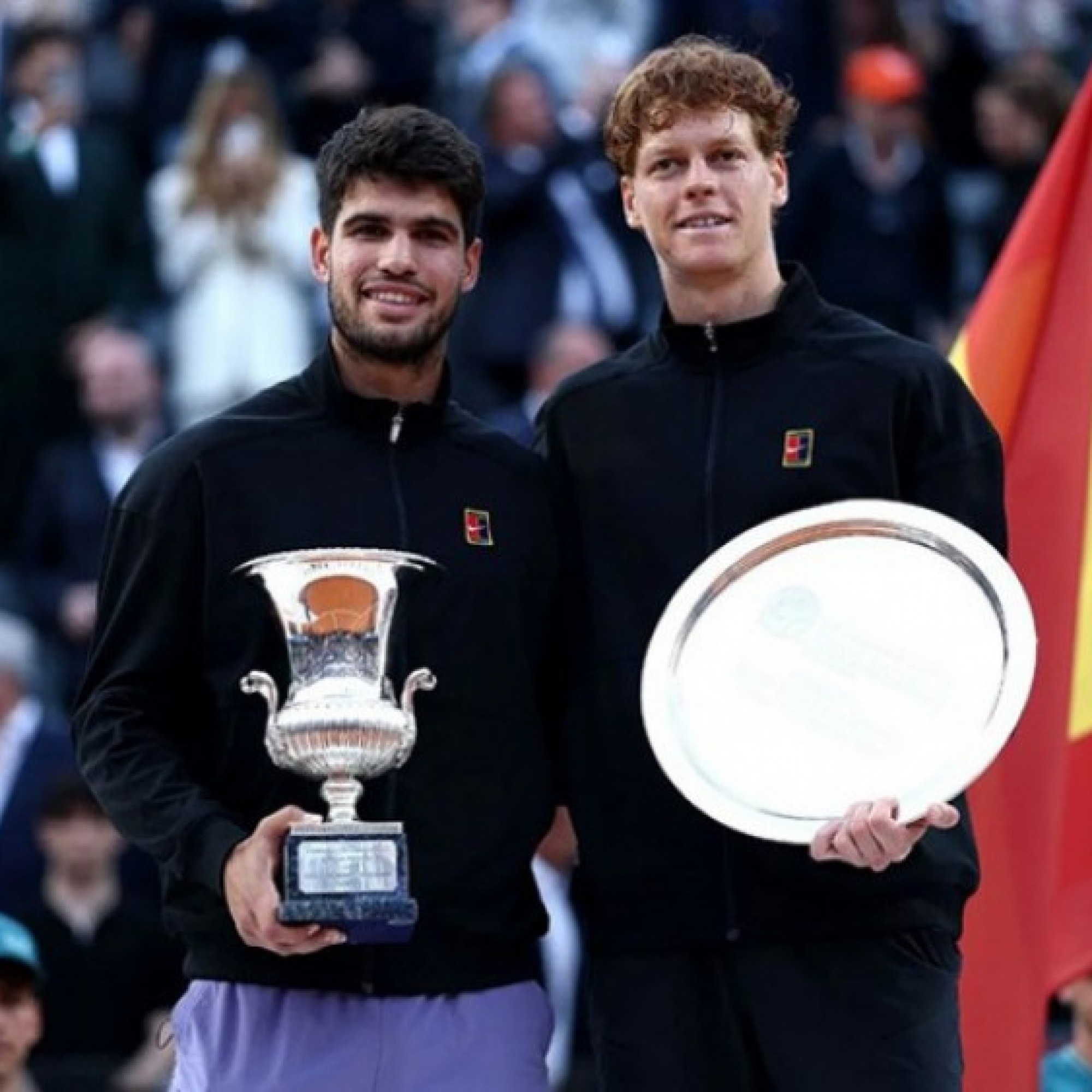  - Alcaraz hạ Sinner đăng quang Rome Open, tự tin hướng tới Roland Garros