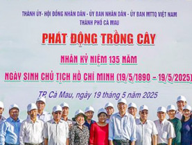  - Cà Mau tổ chức nhiều hoạt động kỷ niệm 135 năm ngày sinh nhật Bác