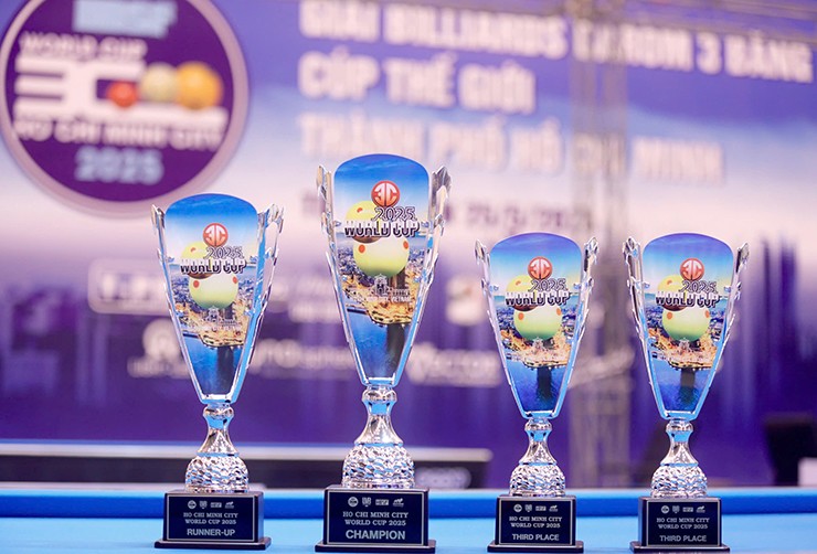 Lão tướng Lý Thế Vinh so tài người đẹp bi-a, 18 cơ thủ VN xuất trận tại World Cup - 7