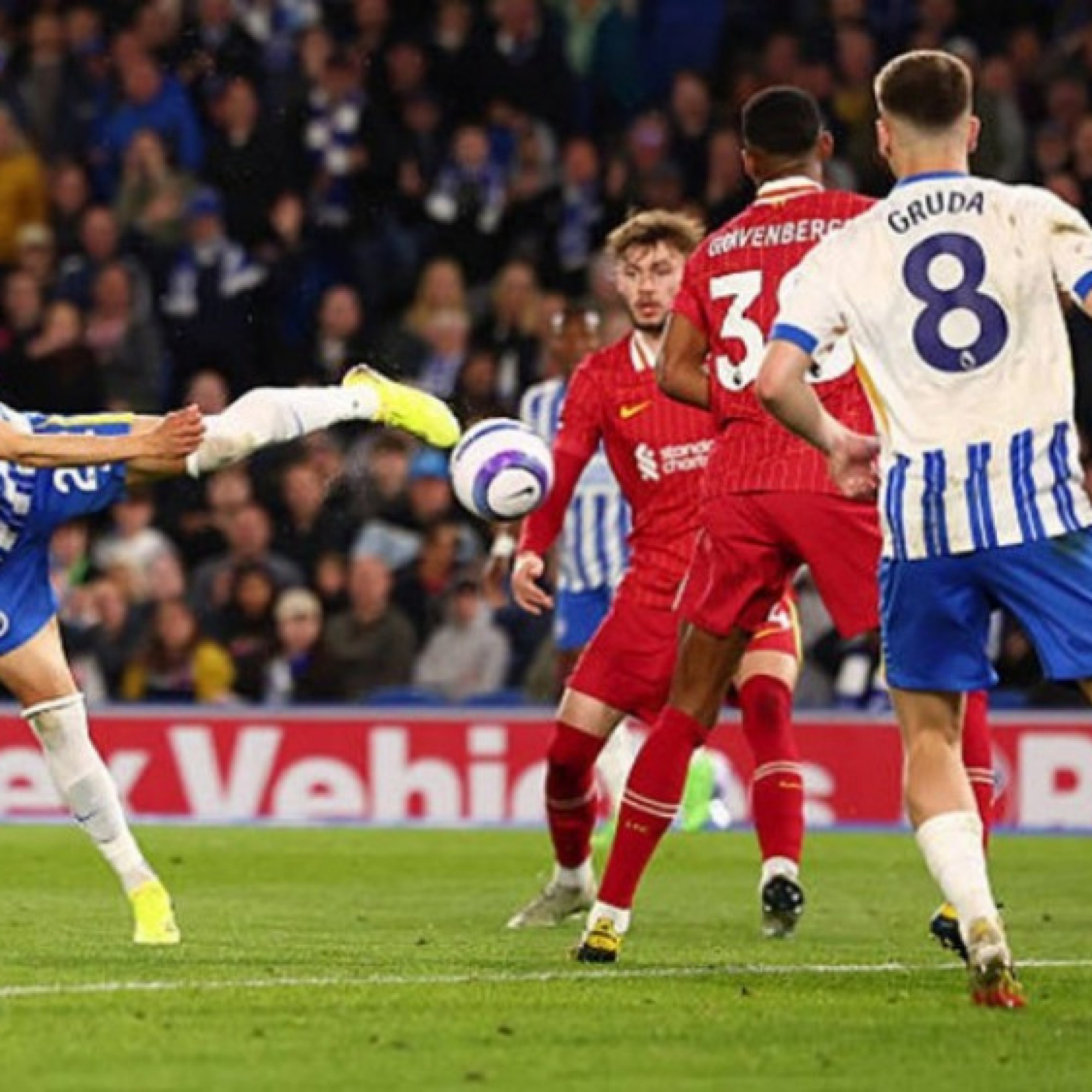  - Video bóng đá Brighton - Liverpool: Ngược dòng nhờ dự bị (Ngoại hạng Anh)
