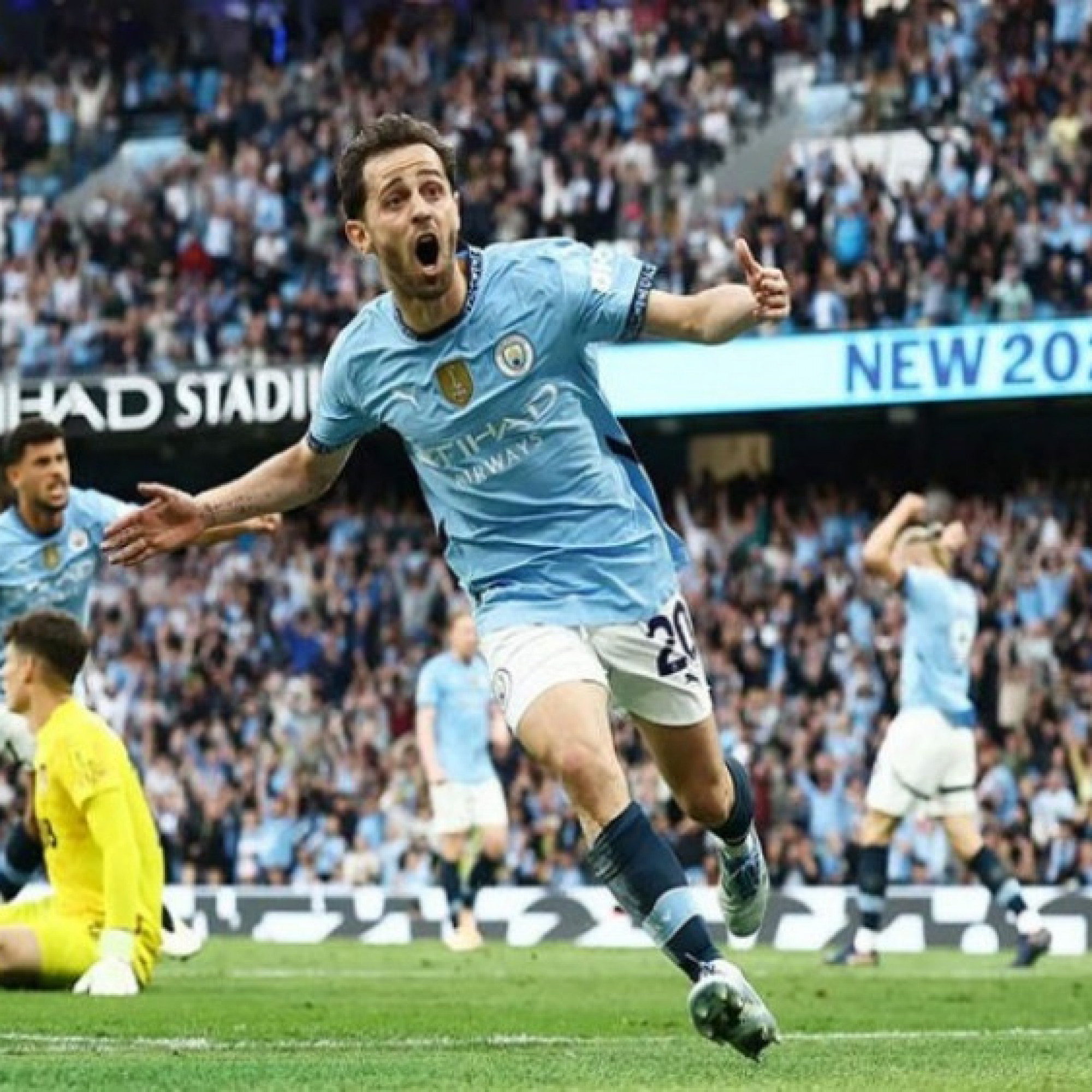  - Man City đua top 5 Ngoại hạng Anh: Đứng dậy sau cú vấp & lời tạm biệt của De Bruyne