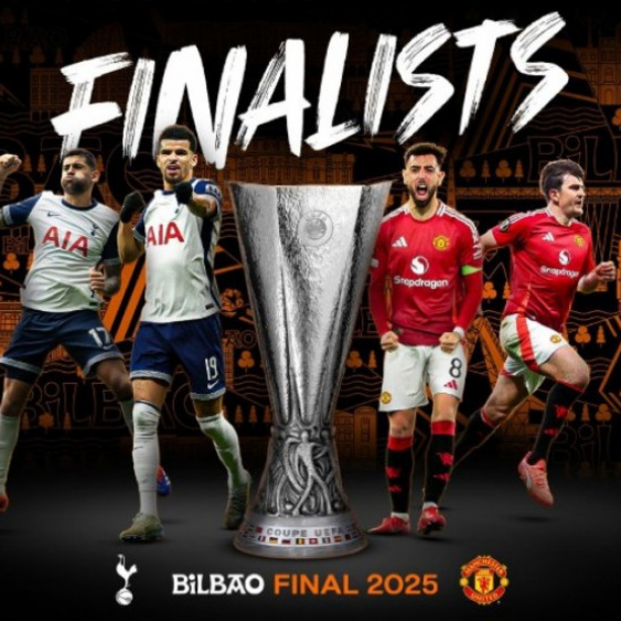  - Trực tiếp bóng đá Tottenham - MU: Rực lửa tranh ngôi vương (Europa League)