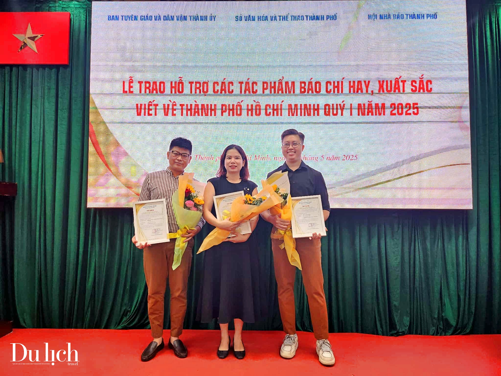 Tạp chí Du lịch TP.HCM có 3 tác phẩm báo chí xuất sắc nhất Quý I năm 2025 - 2