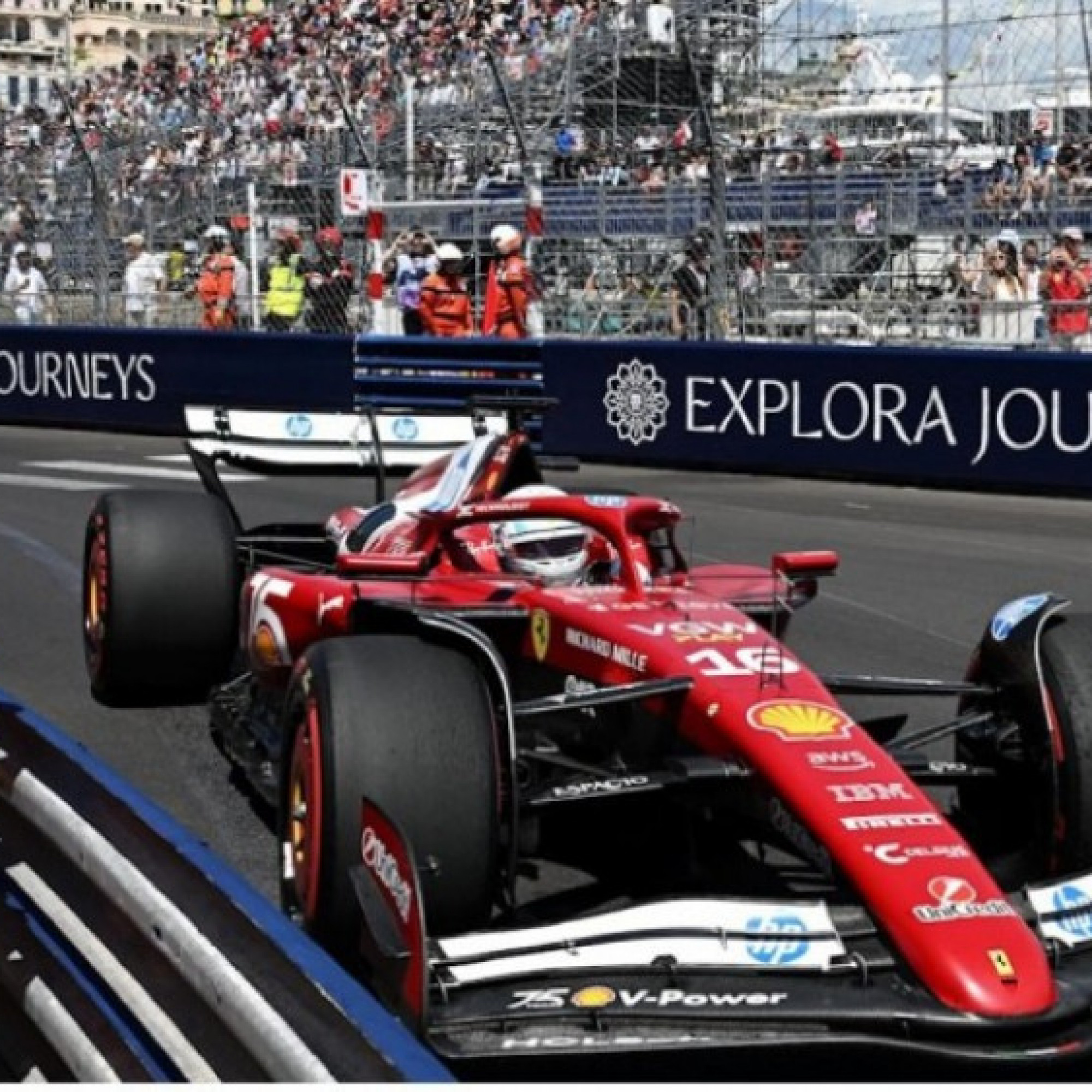  - Đua xe F1, thử nghiệm Monaco GP: Leclerc khởi đầu thuận lợi, hướng đến chiến thắng thứ 2 liên tiếp
