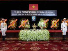  - TP.HCM tổ chức lễ viếng nguyên Chủ tịch nước Trần Đức Lương