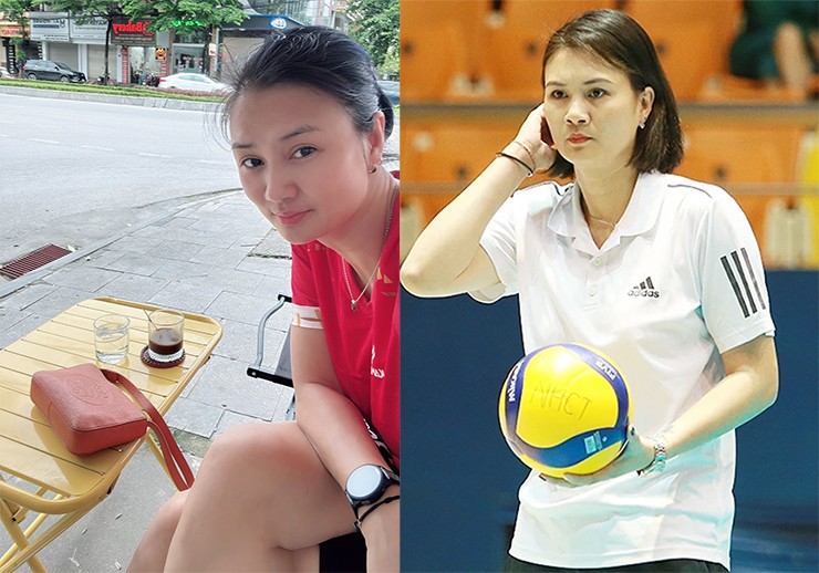 Hoa khôi bóng chuyền Phạm Kim Huệ bắt đầu công việc mới - 1