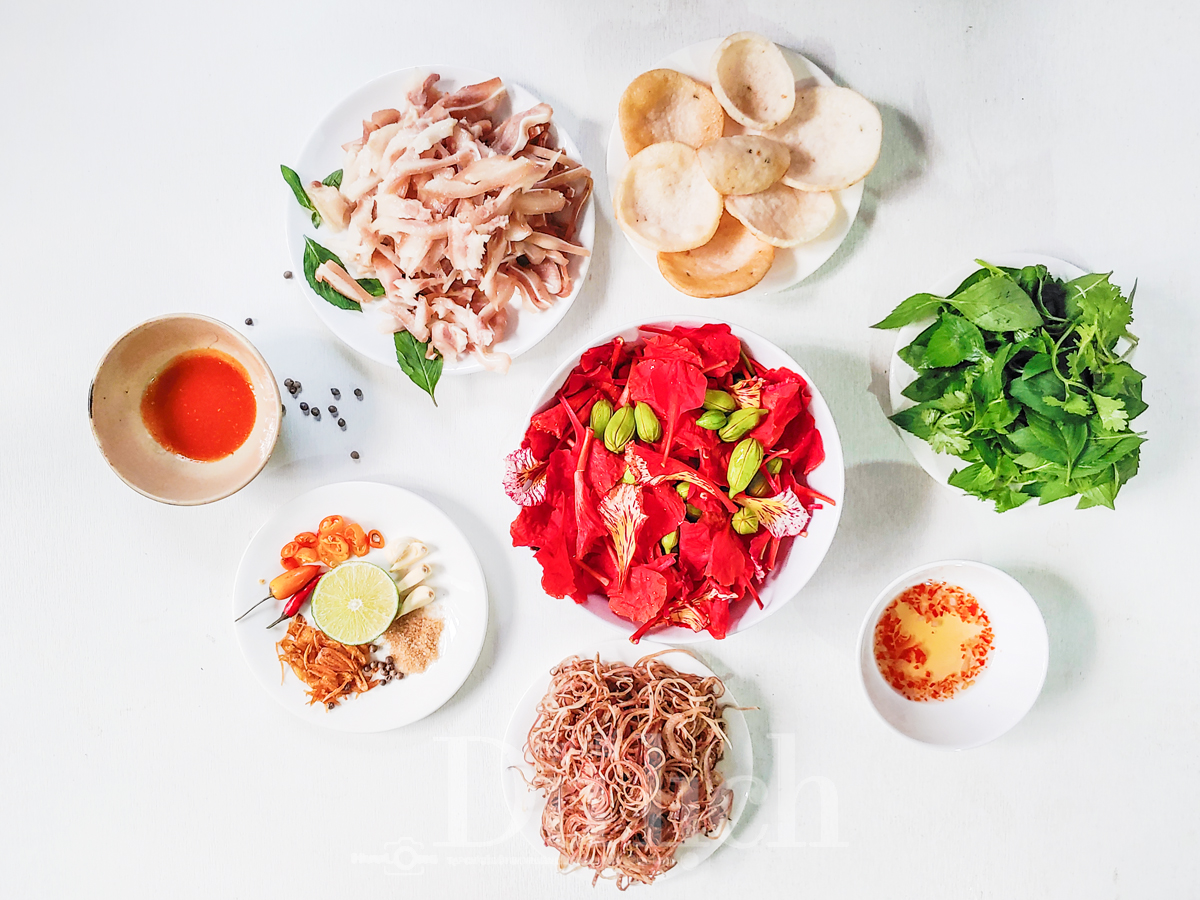 Độc đáo món gỏi hoa phượng mênh mang nỗi nhớ miền quê ngoại - 9