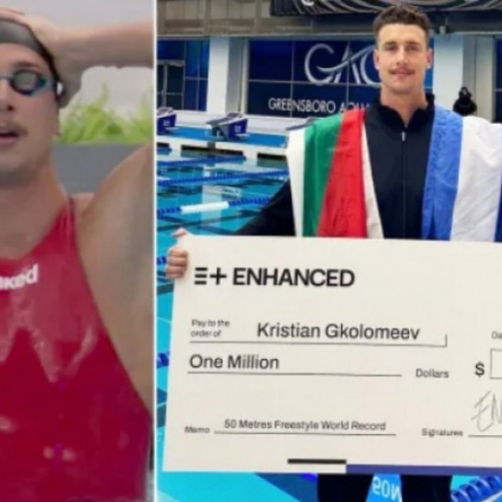  - Tranh cãi sử dụng doping phá kỷ lục bơi 50m, được thưởng 1 triệu USD