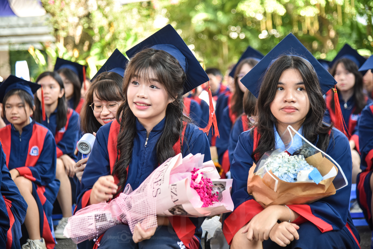 Lễ tri ân và trưởng thành đầy cảm xúc của học sinh khối 9 THCS Lê Quý Đôn - 3