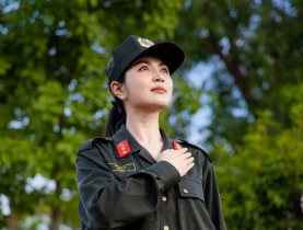  - Duyên Quỳnh hát về các chiến sĩ Công an nhân dân, liệu có gây sốt như 'Viết tiếp câu chuyện hoà bình'?