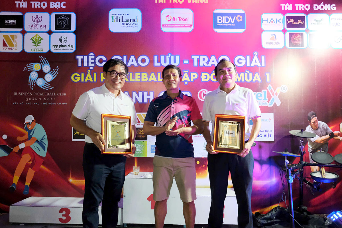 Ra mắt Câu lạc bộ Pickleball doanh nghiệp Quảng Ngãi - 2