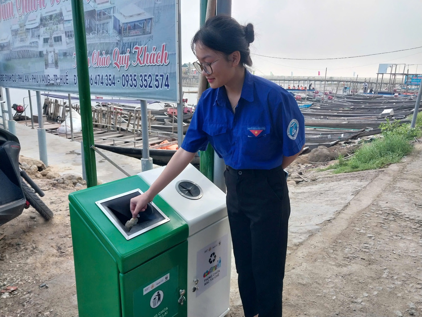 Ra mắt mô hình ‘Du lịch sinh thái giảm nhựa’ ở Đầm Chuồn - 4