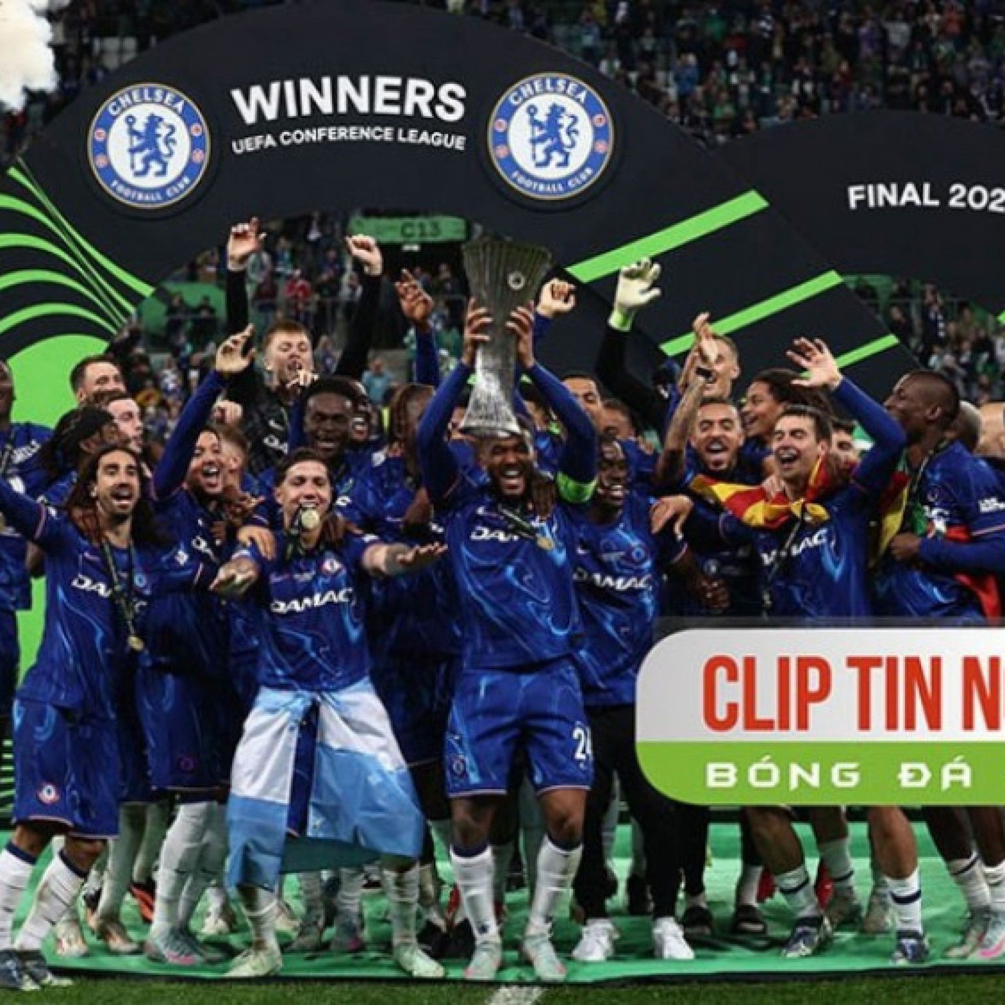  - Chelsea đại thắng Betis, Ngoại hạng Anh "bỏ túi" 2 danh hiệu châu Âu (Clip Tin nóng)