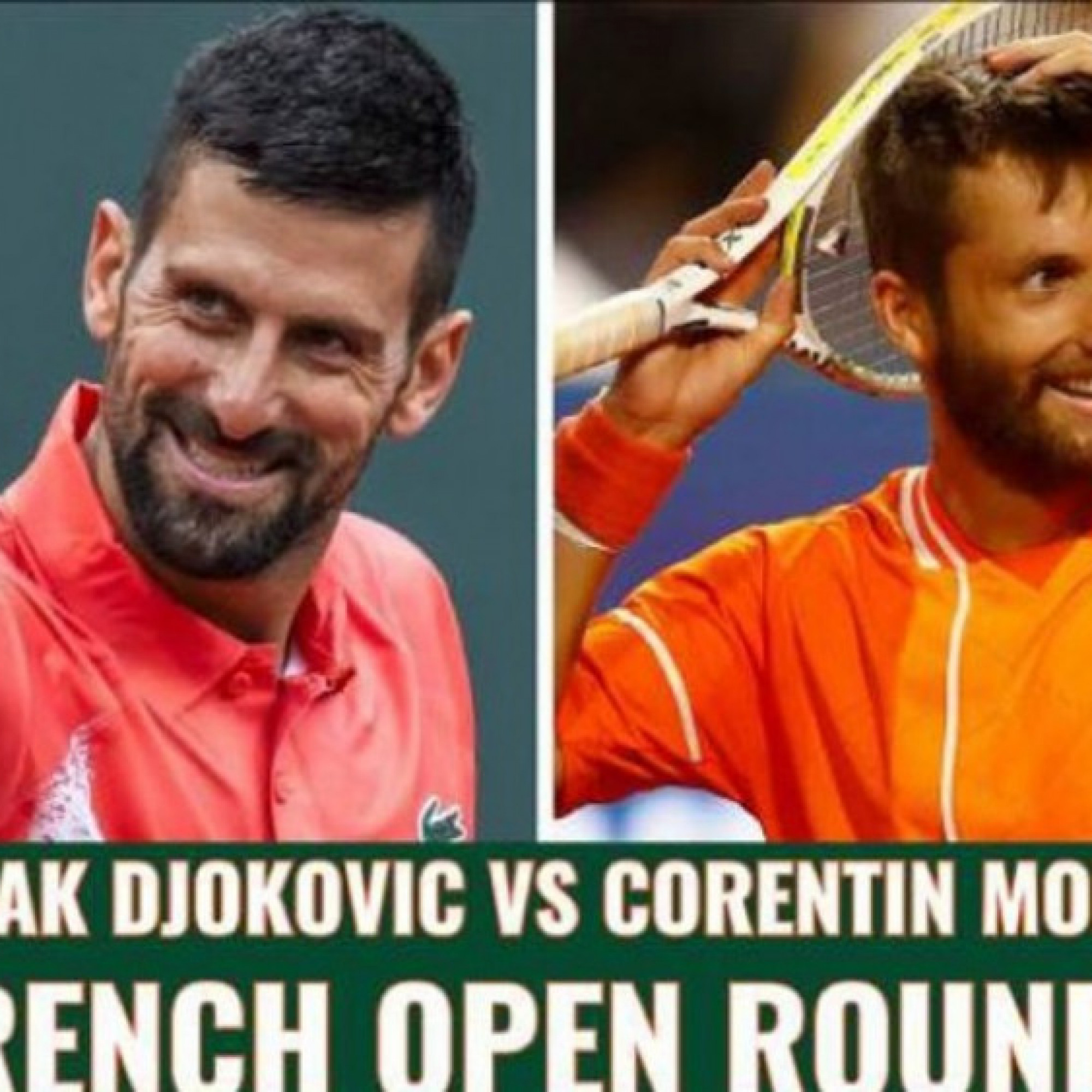  - Trực tiếp tennis Moutet - Djokovic: Nole gặp đối thủ dễ (Roland Garros)