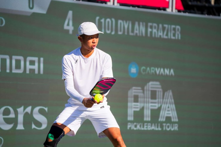 "Thần đồng" Quang Dương bị đình chỉ thi đấu vì về Việt Nam tranh tài Pickleball - 1