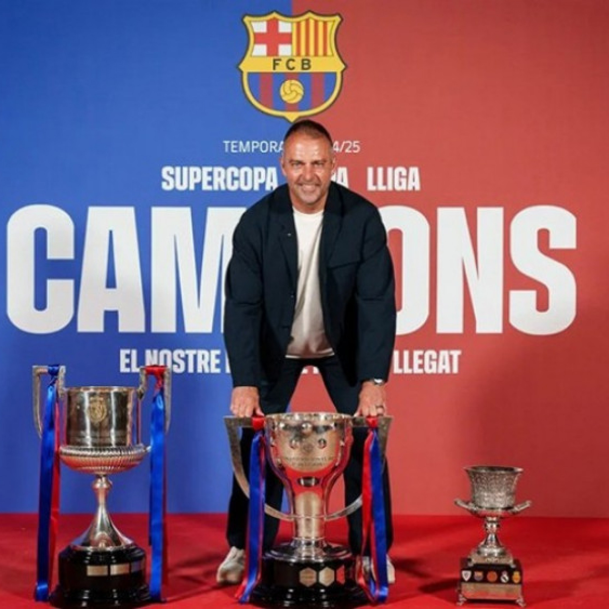  - HLV Flick và 1 năm kỳ diệu cùng Barcelona: 174 bàn - 3 danh hiệu, Real khiếp vía