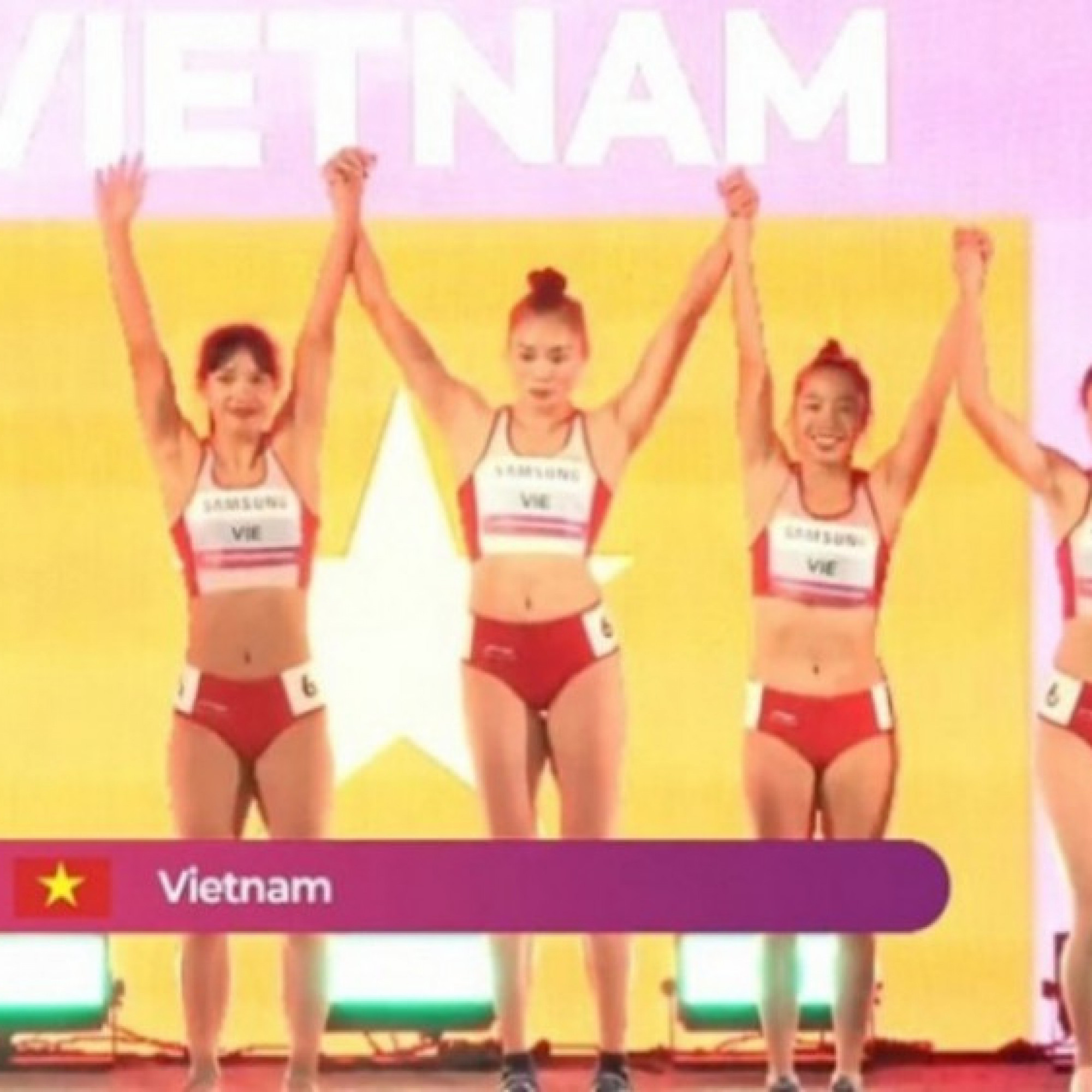  - 4 nữ VĐV điền kinh Việt Nam đua "nghẹt thở" với Ấn Độ: 59% giây, định đoạt HCV